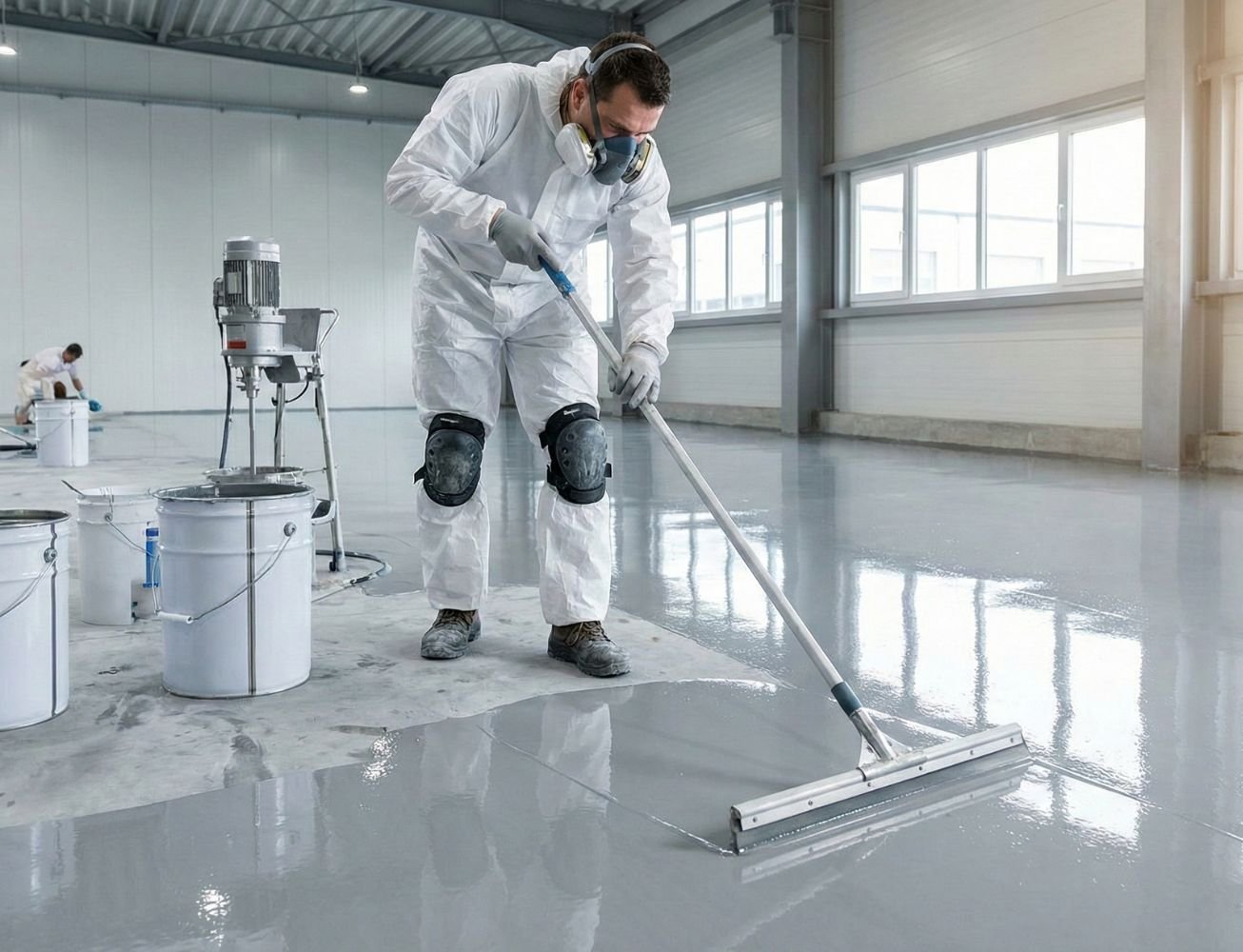 Pavimentos y pintura epoxi